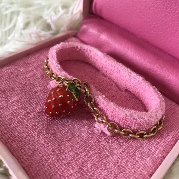 Juicy Couture strawberry bracelet - Picture 2 of 4